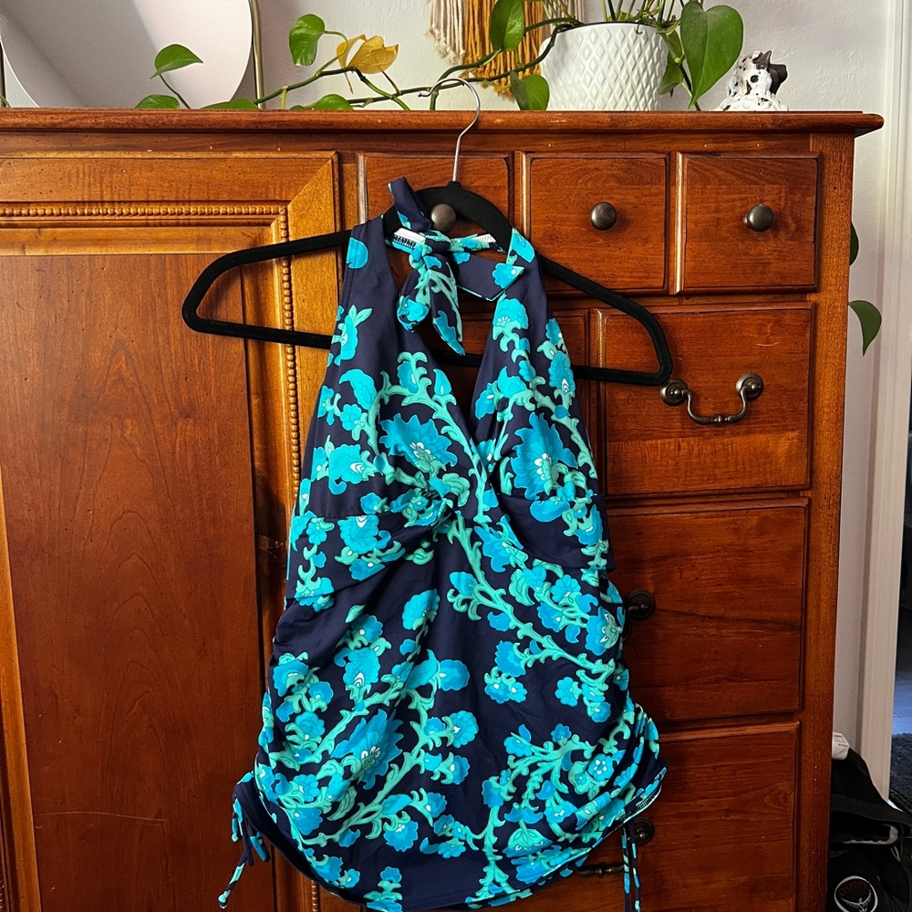 Lands End halter tankini great condition